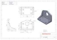 GH-36205 Mounting Bracket for GH-36204M Toggle Clamp