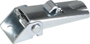 Steel Adjustable Screw Latch with Safety Clip Length 72mm
