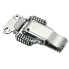 CT-1120 Zinc Plated Spring Loaded Latch With Catch Plate L=90mm