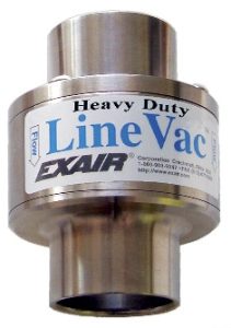 Hardened Alloy Heavy Duty Exair Line Vac for 1 1/4\" Pipe