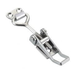 CT-0222 Zinc Plated Adjustable Latch with Catch Plate L=103-118mm