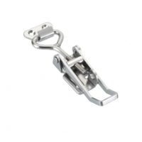 CS 0210 Stainless Steel Latch With Catch Plate For Padlock L=82-89mm