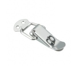 CS 0312 Stainless Steel Latch With Catch Plate For Padlock L=65mm