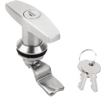Quarter-turn locks stainless steel with T-grip Lock