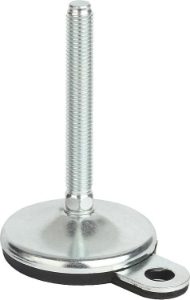 K0739 Swivel Feet In Stainless Steel With Fixing Hole Size M16