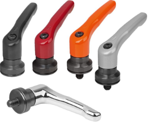 K1599 <br> Steel Clamp Levers <br> With Force Intensifier <br> M8-M12