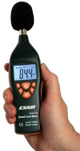 Exair digital sound level meter - handheld