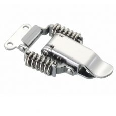 CT 11101W Spring Loaded Latch With Catch Plate Zinc Plated L=66mm