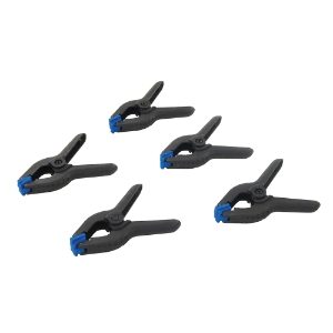 Spring Clamps 5pk 65mm Length / 30mm Jaw