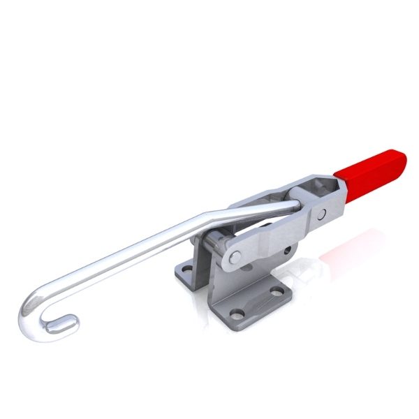 Hook Toggle Clamp Optional Latch Plate Size 340Kg