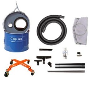 Exair Deluxe Mini Chip Vac System with 20 Litre Drum