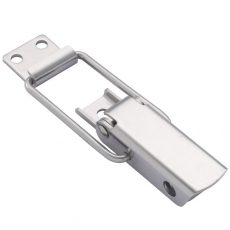 CT 00207 Zinc Plated In Line Toggle Latch With Catch Plate L=122mm