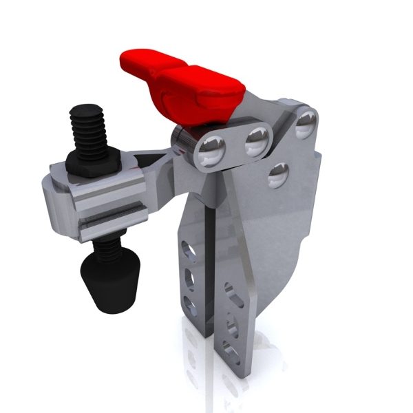 Vertical Toggle Clamp Side Mounting Slotted Arm Size 150Kg