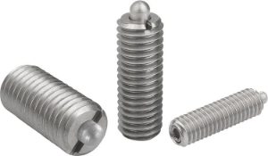 K0319 Spring Plungers In Stainless Steel With Hexagon Socket, Good Hand UK
