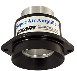 Aluminium super air amplifier with 77mm bore and 25-1 ratio 