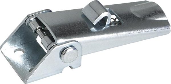 Stainless Steel Adjustable Screw Latch with Safety Clip Length 72mm