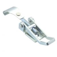 CT-02221-W-1 Zinc Plated Adjustable Latch with Catch Plate L=93-110mm
