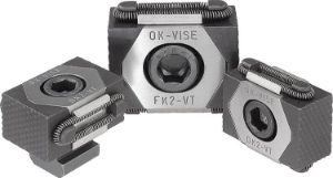 Wedge Clamps Jaw Faces Serrated K0040 