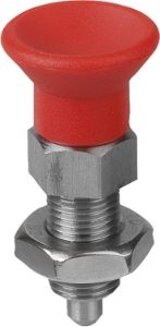 Indexing plungers Red Grip Form B