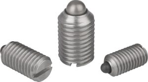 K0314 Stainless Steel Spring Plunger with Slot and Thrust Pin, Good Hand UK