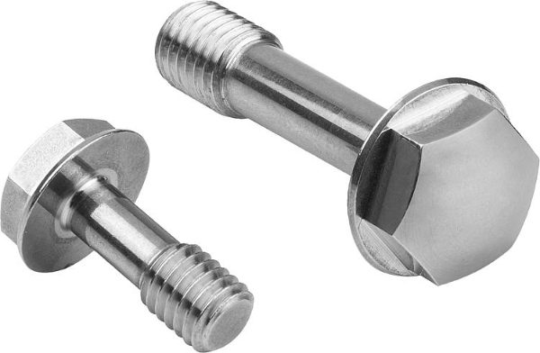 316 Stainless Steel Hexagon Bolt Narrow Shaft M10x75