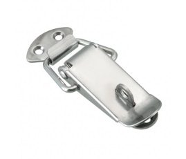 CT 0322 Zinc Plated Latch With Catch Plate For Padlock L=79mm