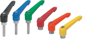 K0270 <br> Plastic Clamp Levers With Stainless Steel Parts <br> M4-M16