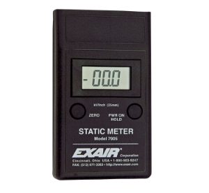 digital Exair static meter and accessories