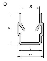 K1054 Cover Profiles Drawing Type I