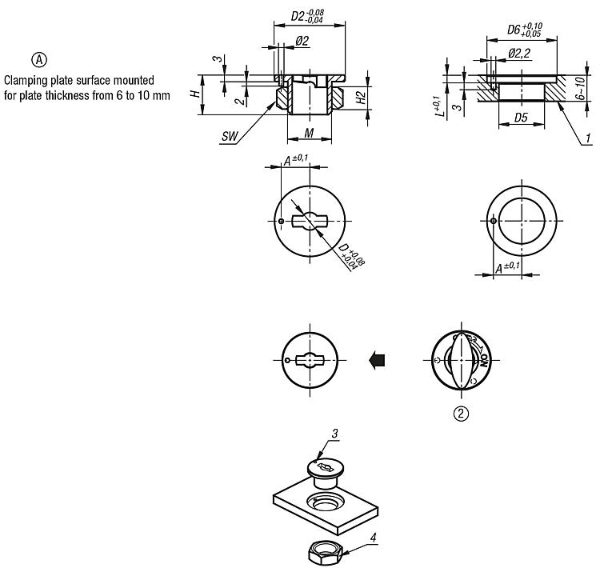 Clamping Plate Drawing
