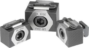 Double Wedge Clamps Jaw Faces Serrated K0042 
