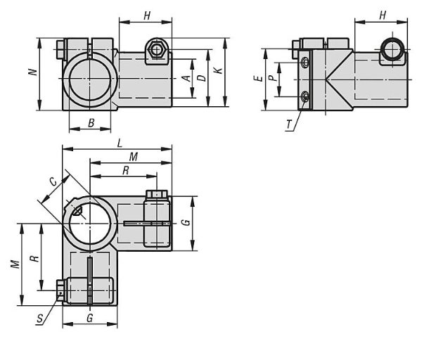 Right Angle Tube