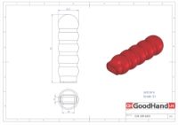 Red PVC Grip to suit 10x4mm bar