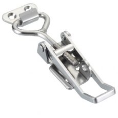 CT 0230 Zinc Plated Latch With Catch Plate For Padlock L=139-155mm