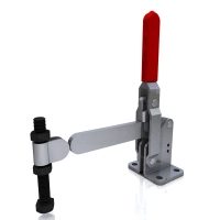 Vertical Toggle Clamp Flat Base Solid Arm Size 550Kg