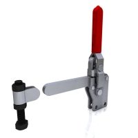 Vertical Toggle Clamp Straight Base Solid Arm Size 450Kg