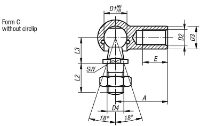 K0734 Ball Joint Drawing