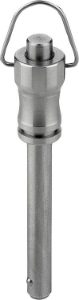 K0790 Ball lock pins, self-locking, stainless steel, Form B